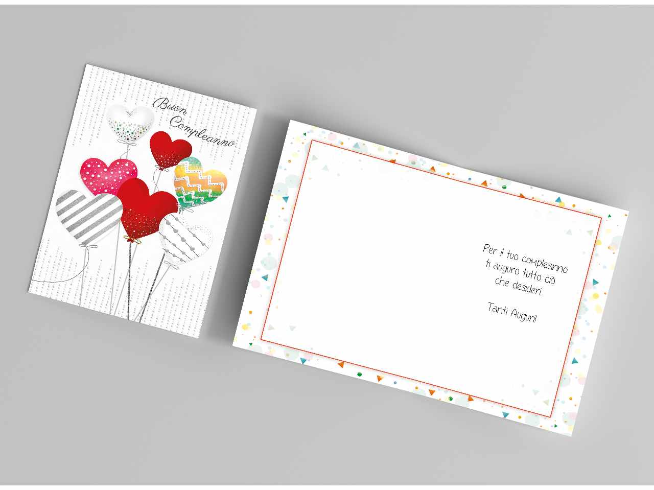 Biglietto auguri buon compleanno