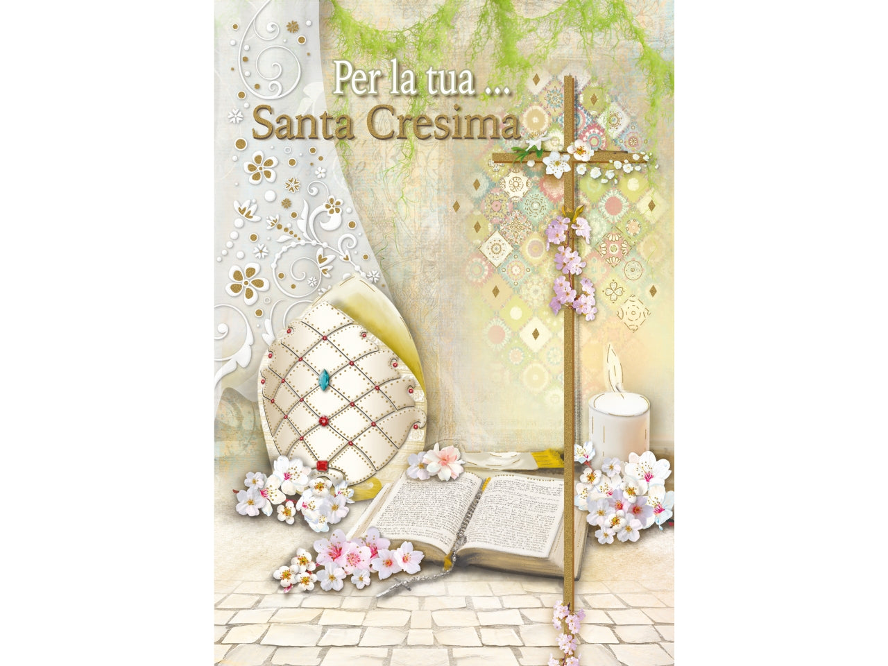 Biglietto santa cresima