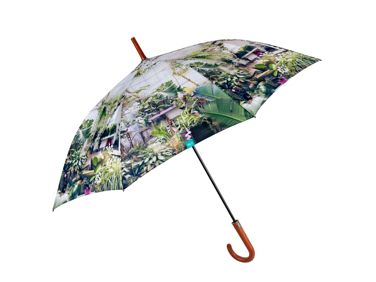 Ombrello da donna con apertura automatica 61/8 fantasia paesaggio perletti
