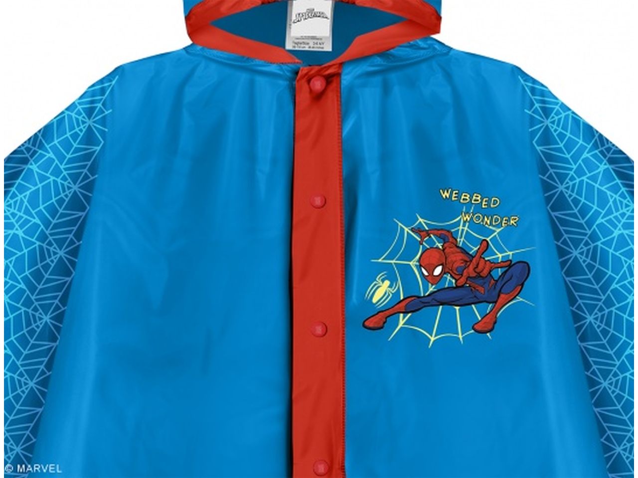 Poncho pioggia spiderman