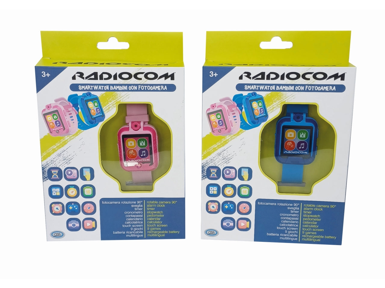 Radiocom smartwatch bambini con camera 128 mb