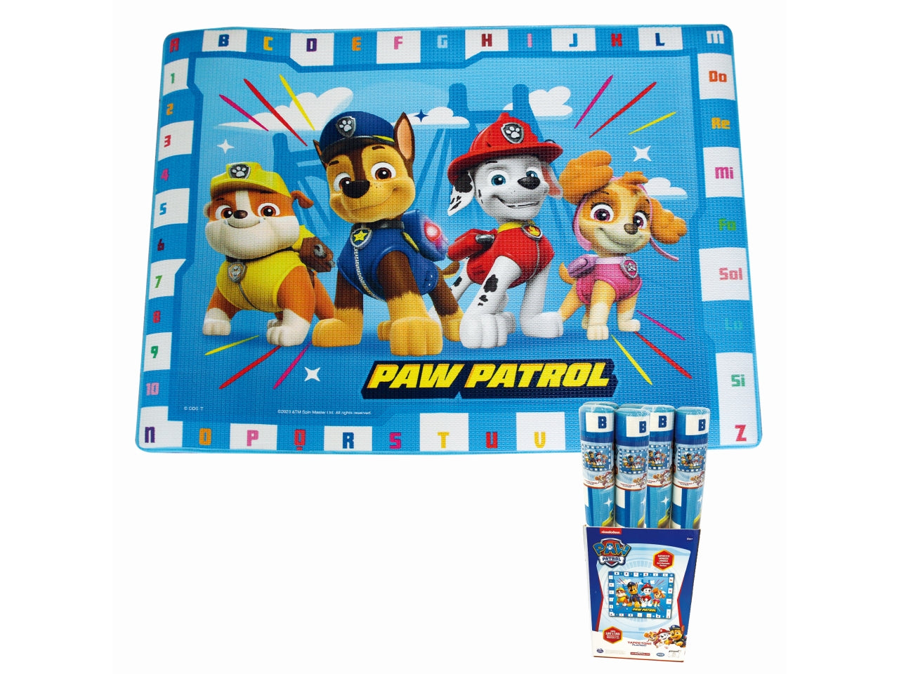 Paw patrol - tappetone gioco arredo misura 150x120cm