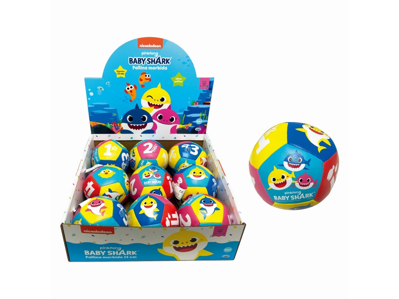 Baby shark - baby ball ultra soft