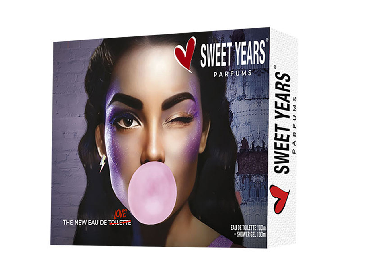 Sweet years urban glam: edt 100 ml + shower gel 100 ml
