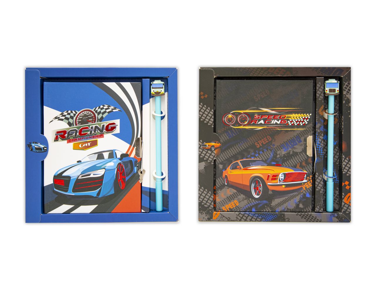 Notebook racing car 4 modelli assortiti - Galiani Store