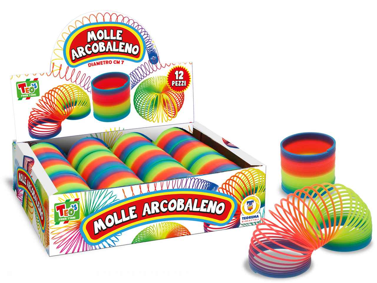 Teo's molla colori arcobaleno