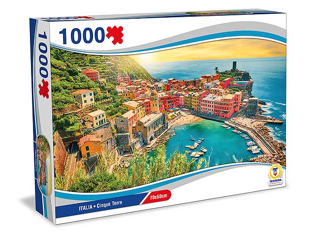Puzzle 1000 pezzi italia cinque terre 67016