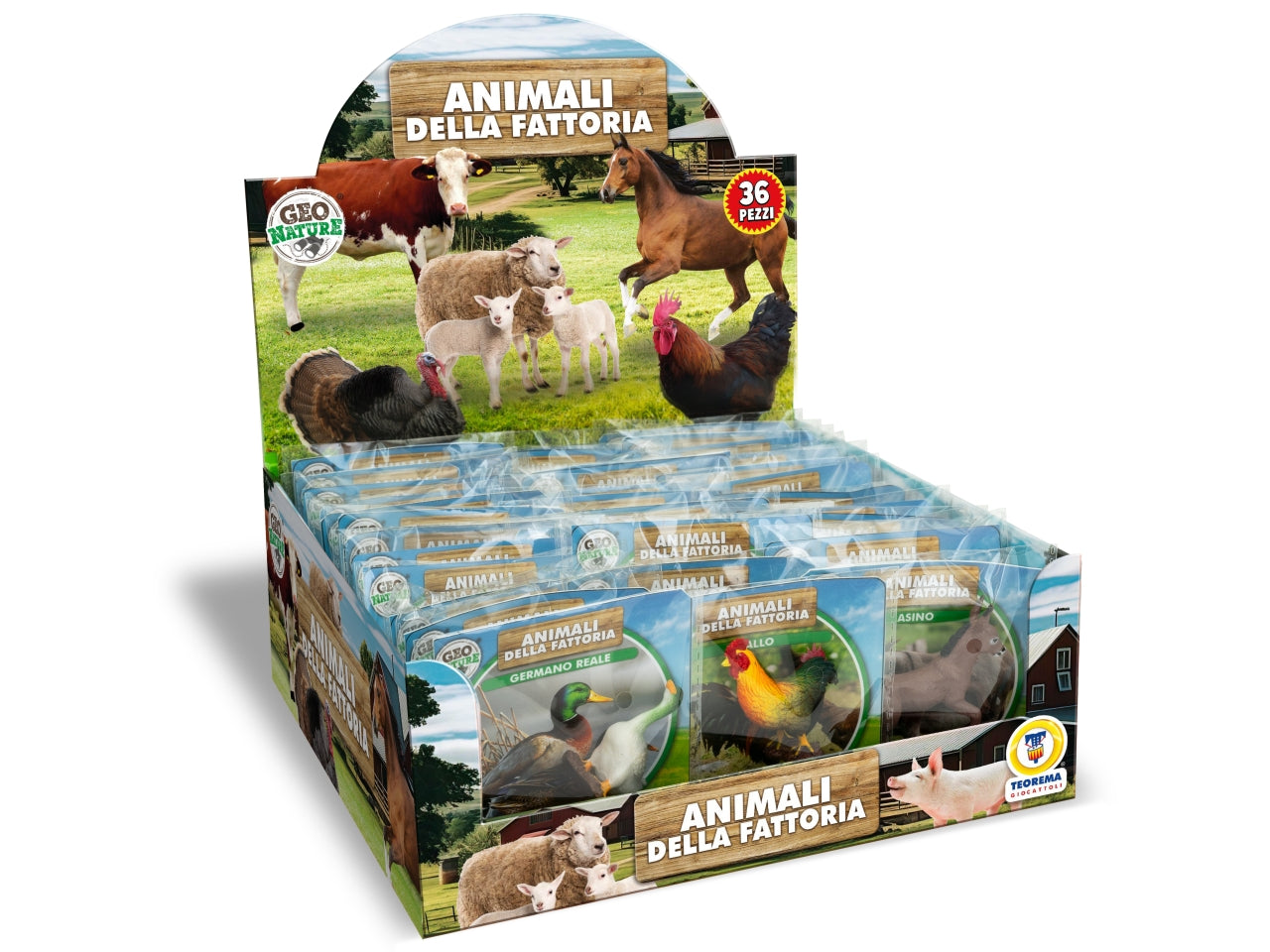 Geo nature - animali del mondo 12 modelli assortiti