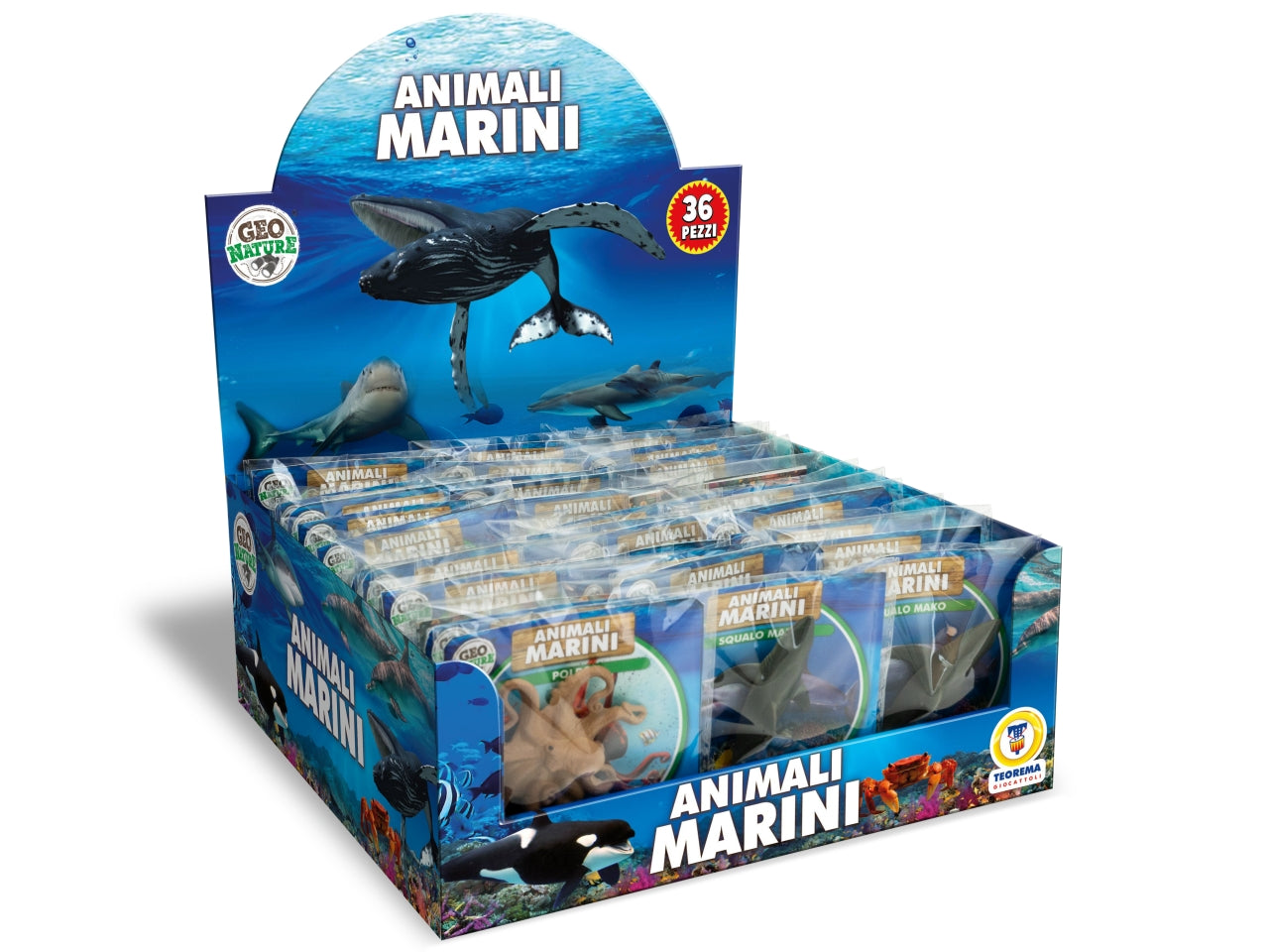 Geo nature - animali del mondo 12 modelli assortiti