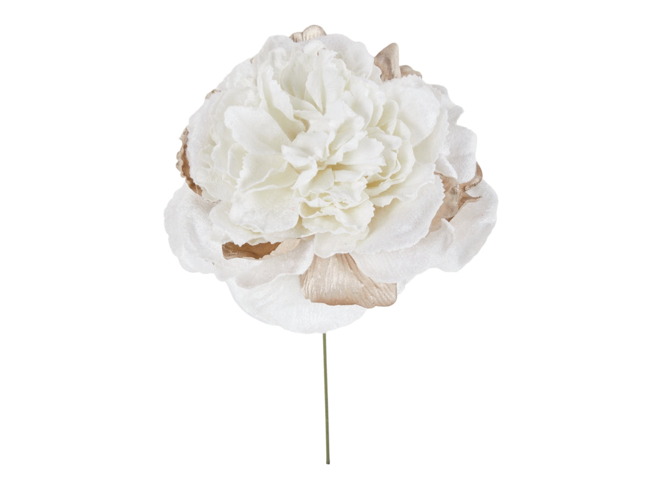 Pick peonia 23cm crema