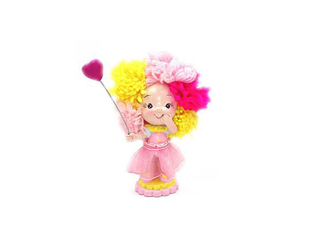 Clown resina rosa k192016p