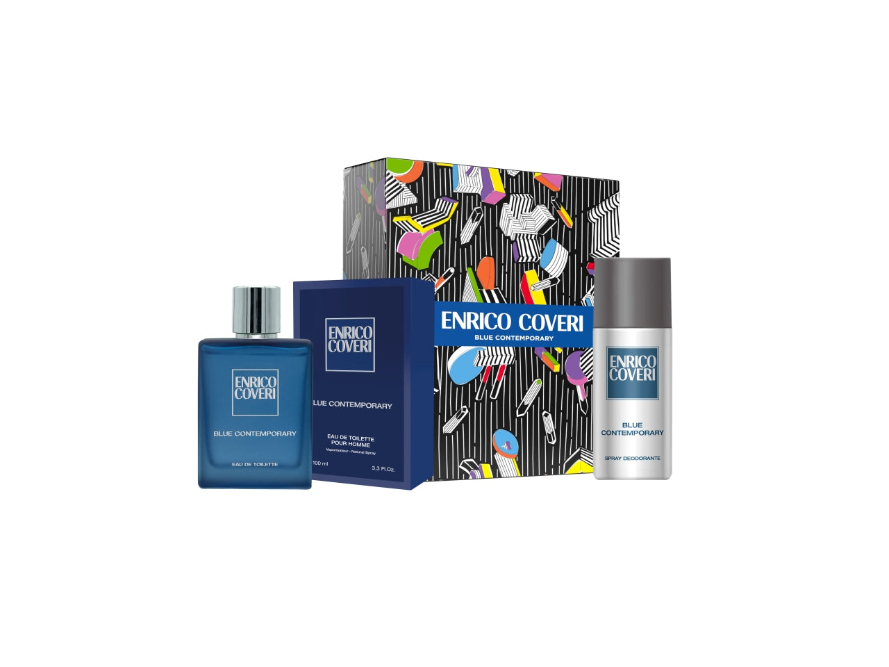 Enrico coveri cofanetto blue contemp. + deo