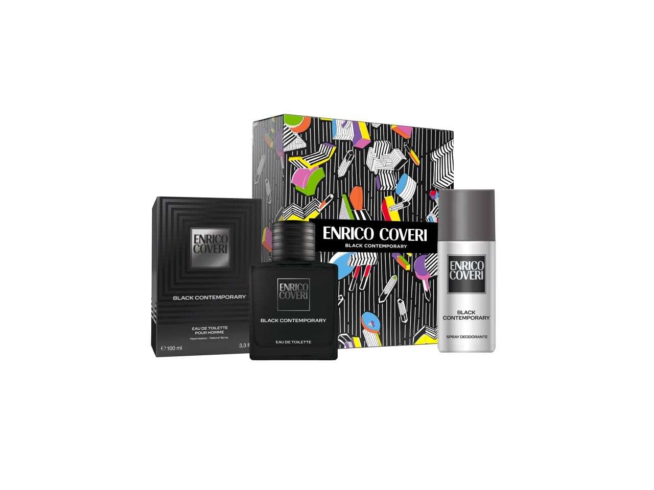 Enrico coveri cofanetto black cont. + deo