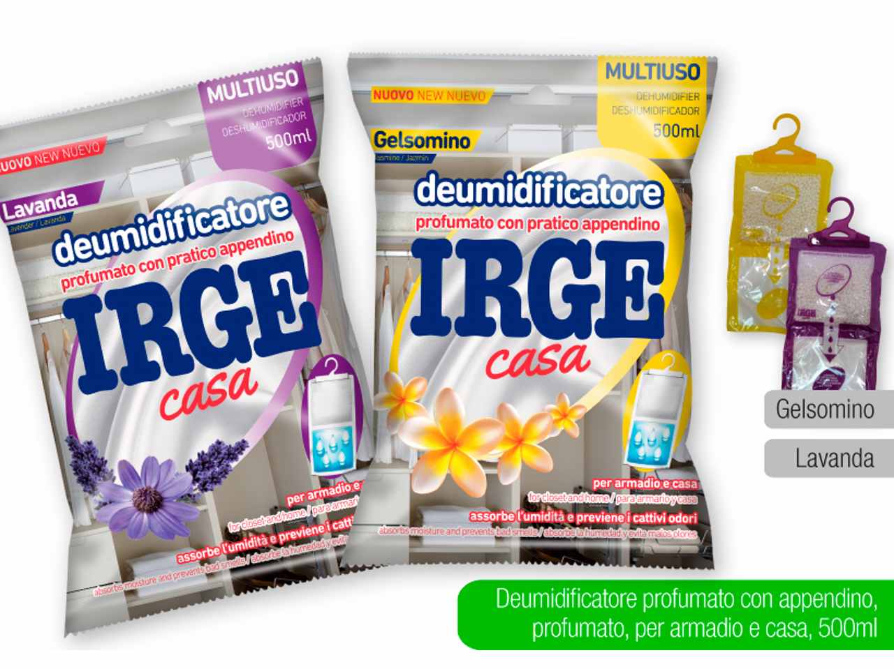 Irge deumidificatore 500ml deu3729a