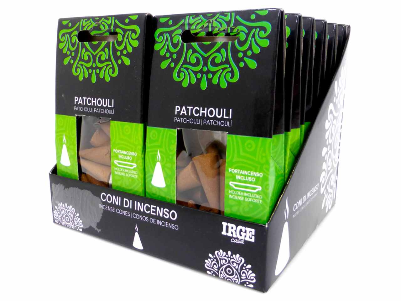 Incenso patchouli 12 pezzi deo4322a