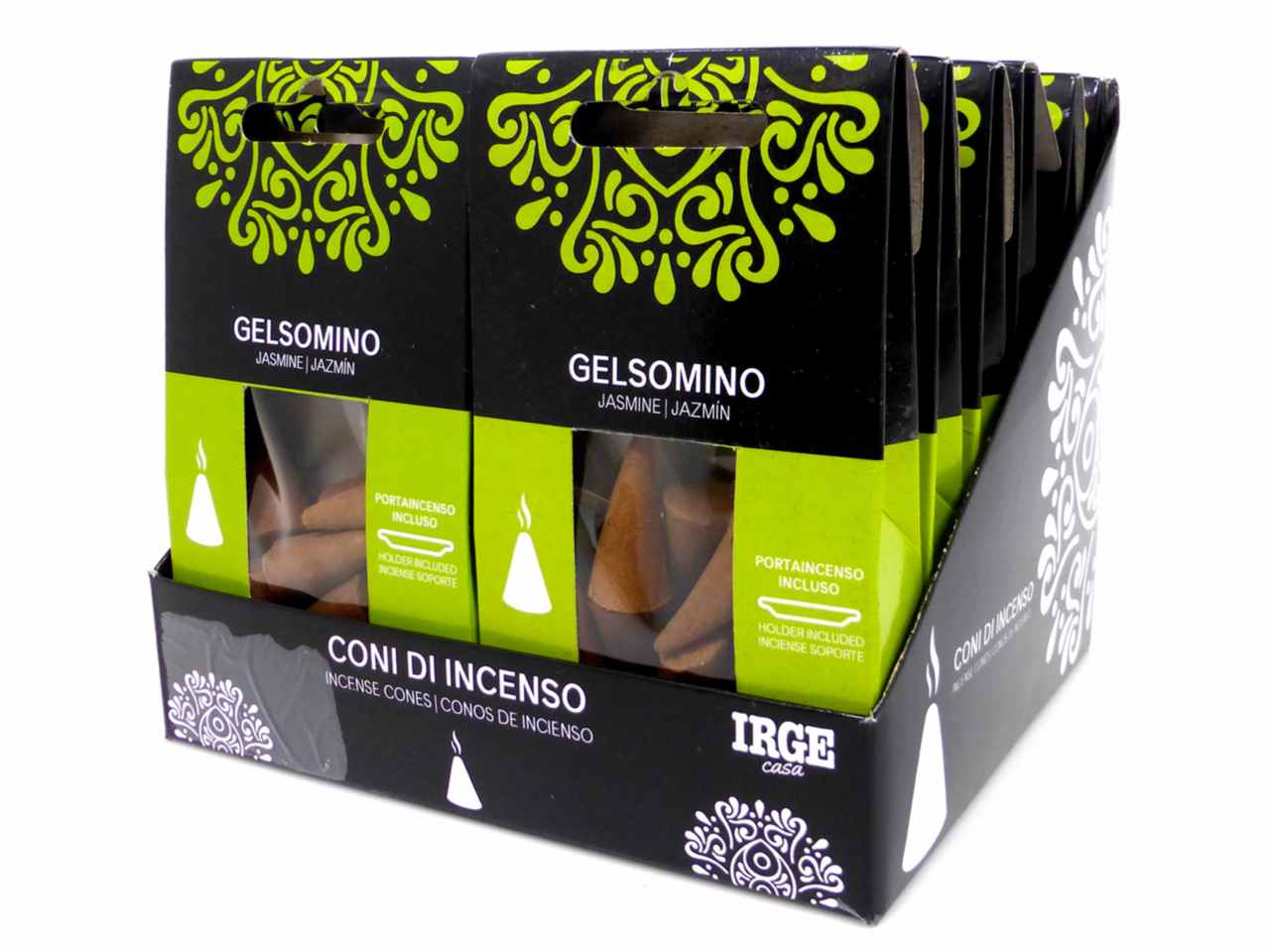 Incenso gelsomino 12 pezzi deo4323a