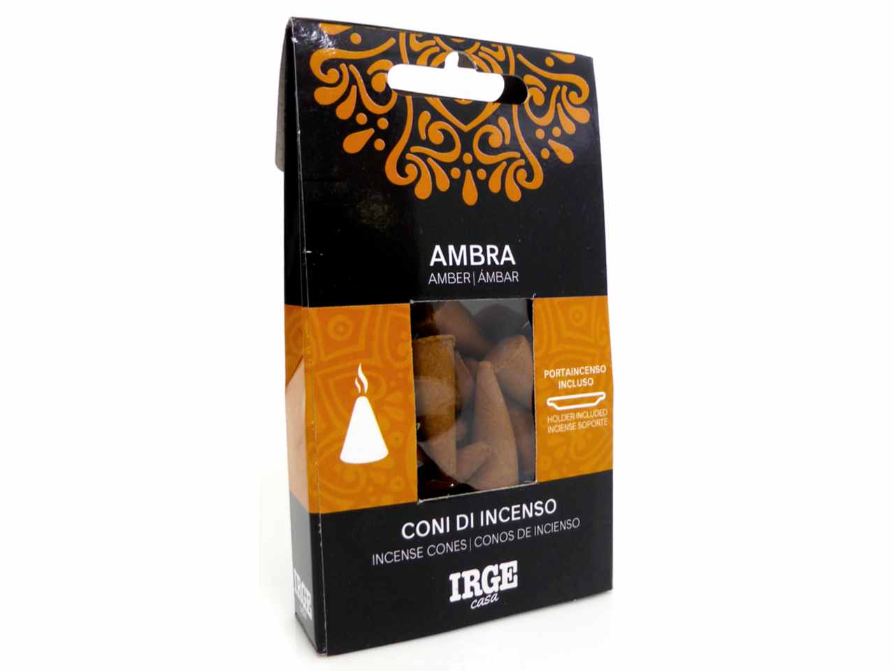 Incenso amber 12 pezzi deo4324a