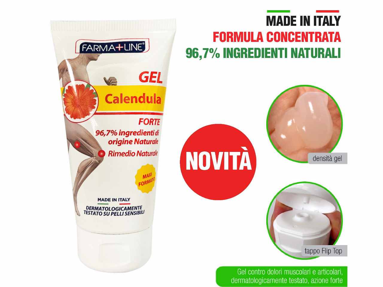 Farmaline gel 150ml calendula cre5012a