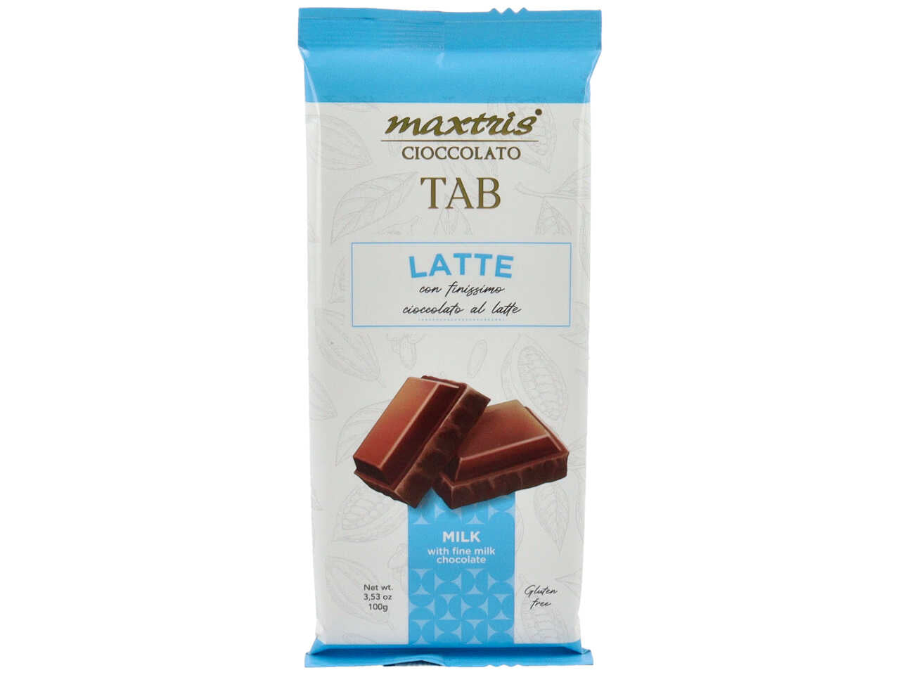 Tab maxtris tavoletta cioccolato al latte 100gr