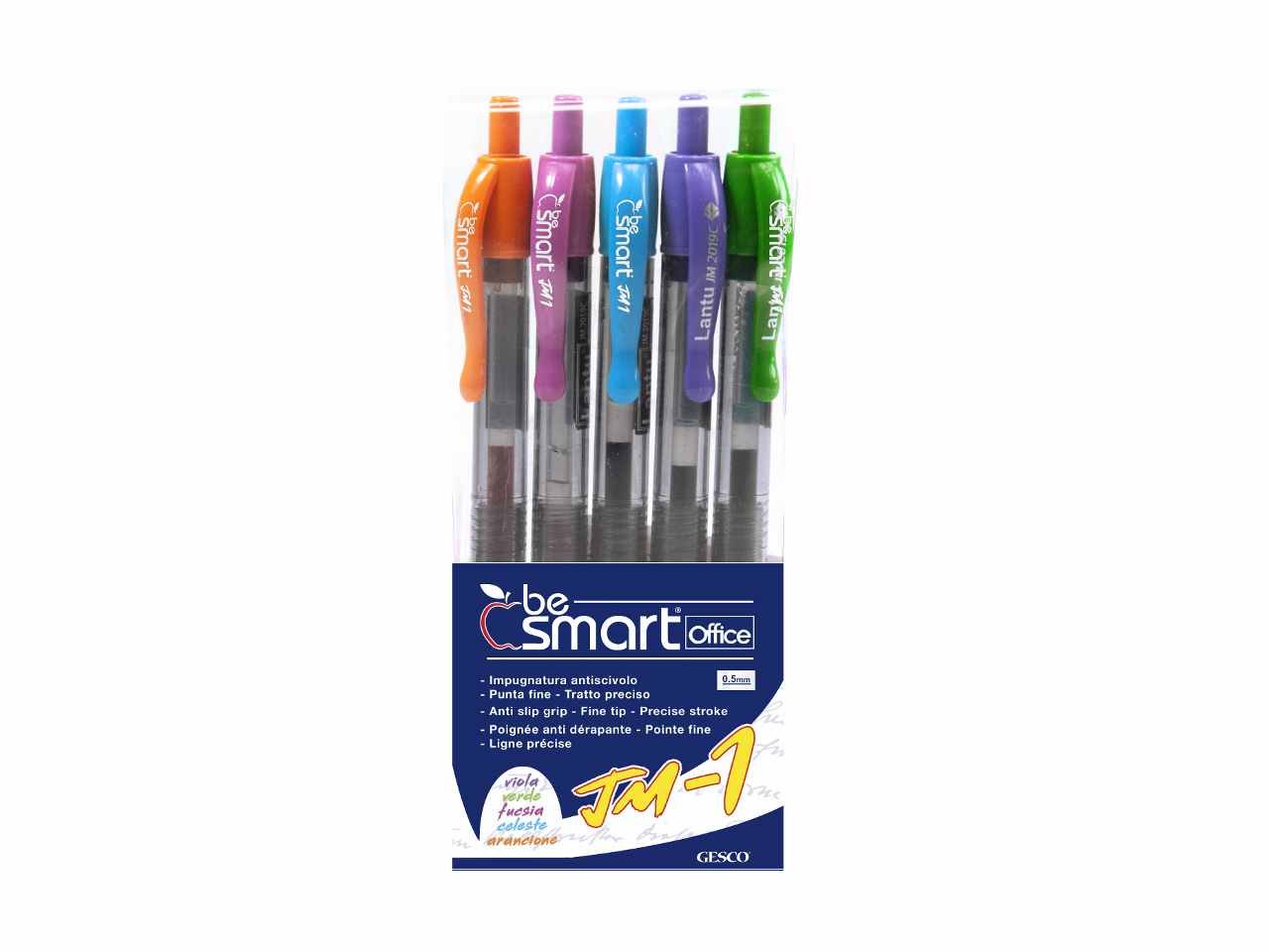 Penna gel be smart jm-1 4 pezzi
