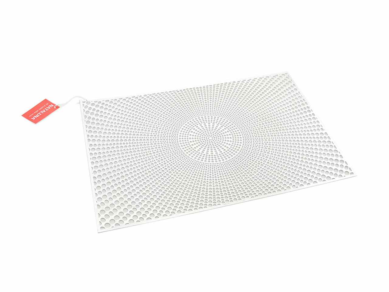 Tovaglietta pvc 30x45cm argento