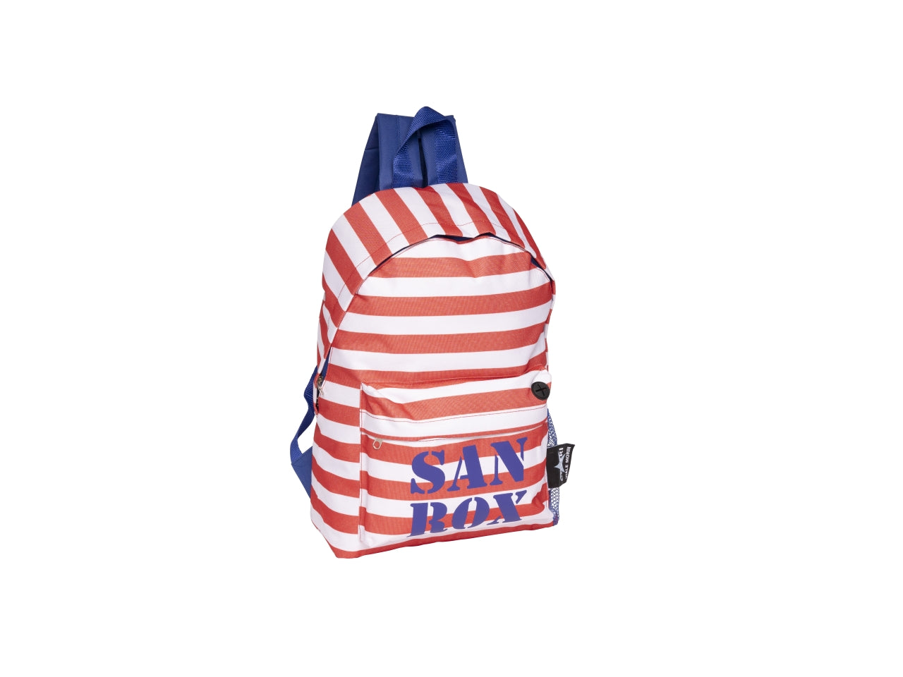 San rox zaino in poliestere 40x29x12cm stripe