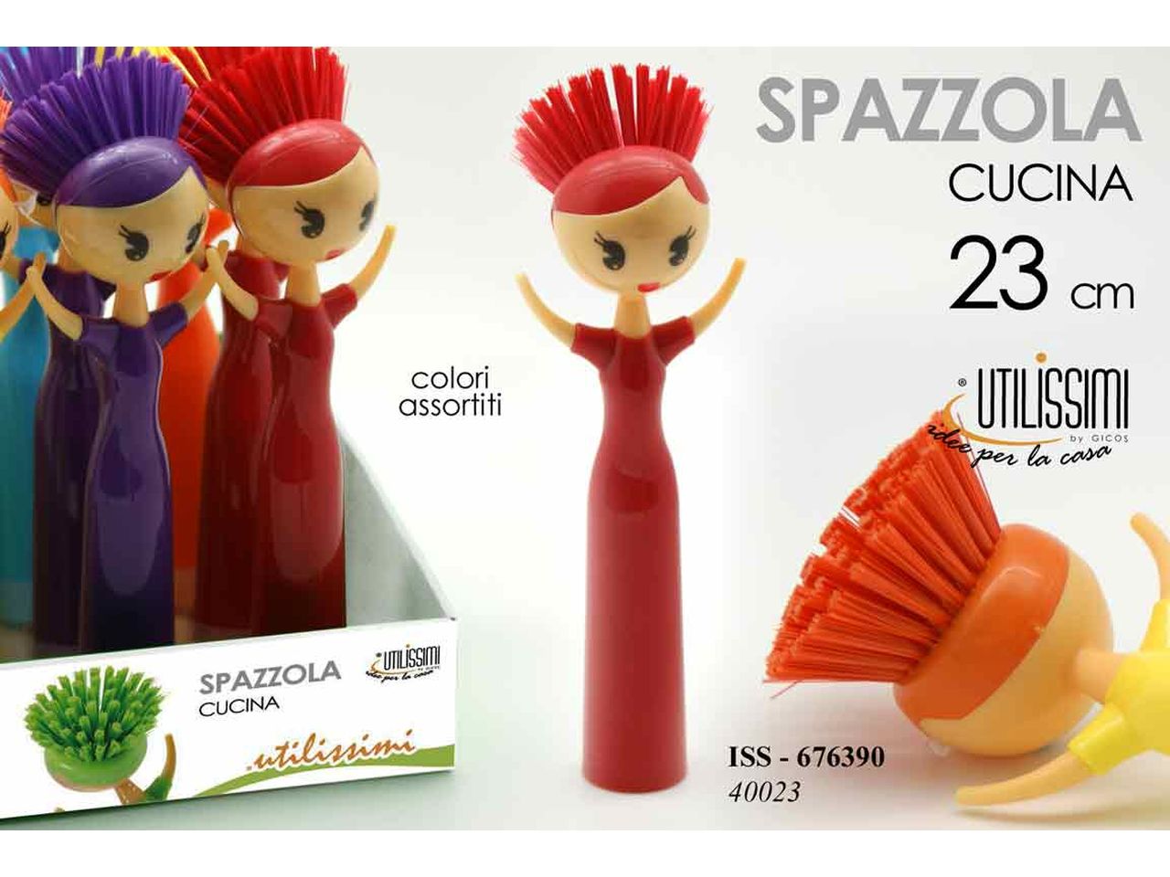 Spazzola cucina 23cm 676390