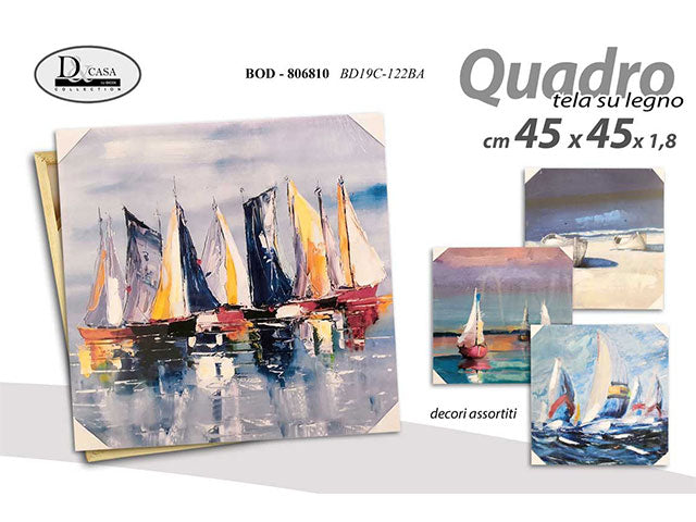 Quadro 45x45x1,8cm 806810
