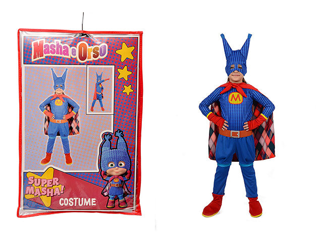 Costume masha e l'orso tg3-4 anni 11160.3-4