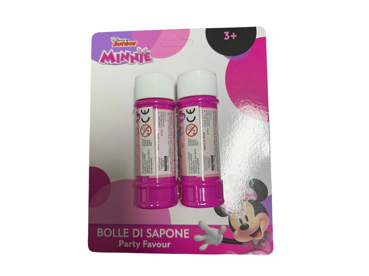 Bolle di sapone 60ml - blister da 2 pezzi