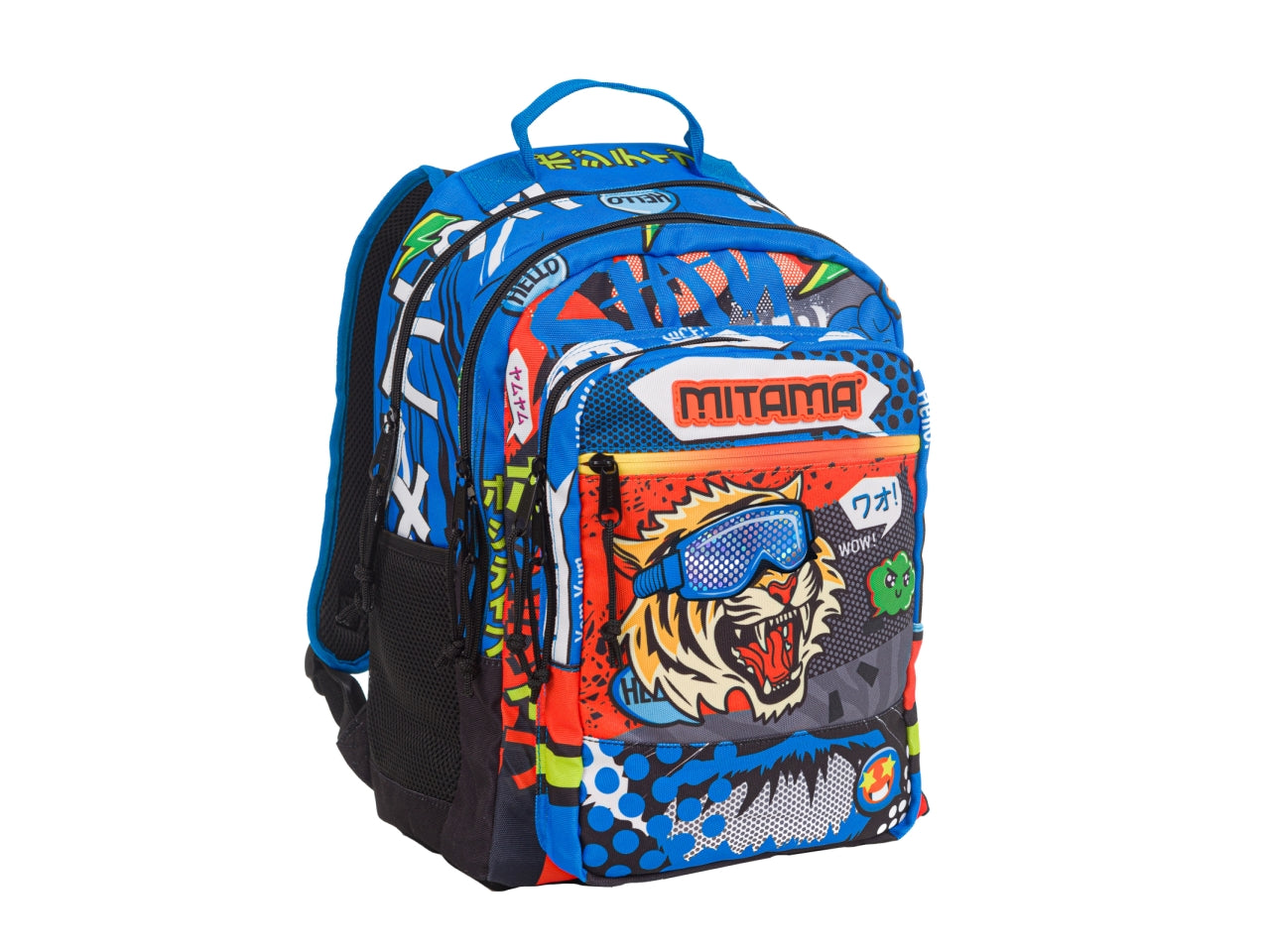 Zaino scuola Mitama estensibile mix Boy in tessuto impermeabile, assortiti, 40x28x25 cm