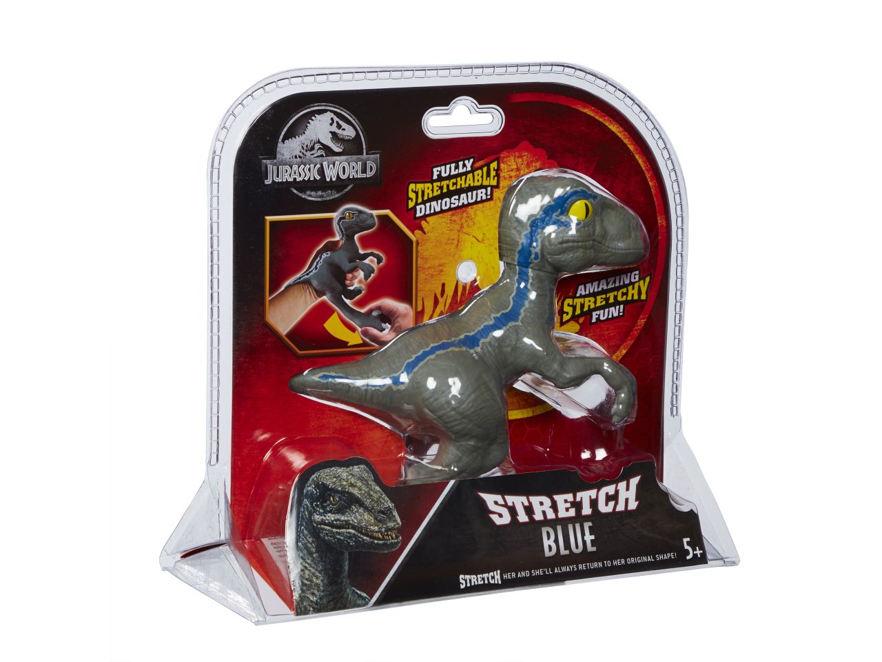 Jurassic world stretch blue 17cm