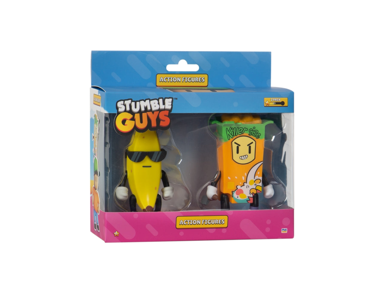 Stumble guys action figure misura 11cm 2 personaggi