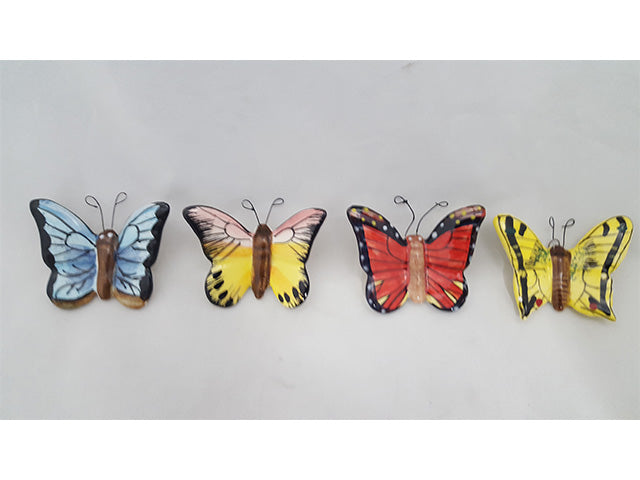 Farfalla ceramica 6,5cm c274