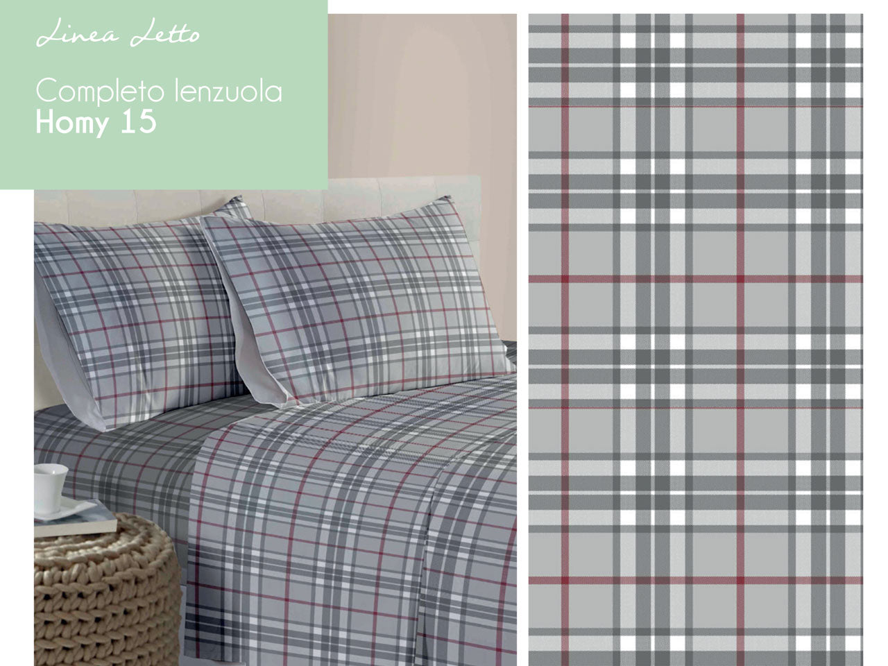 Completo letto homy 15 2p