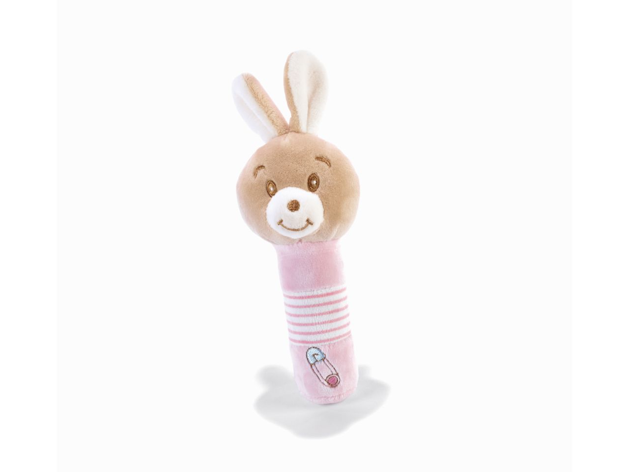 Peluche babycare coniglietta sonaglino misura 16cm