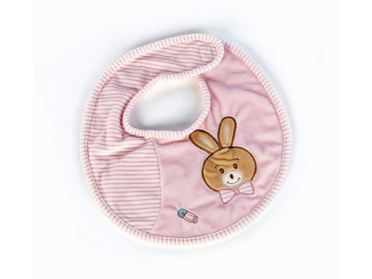 Bavaglino babycare coniglietta misura 27 cm