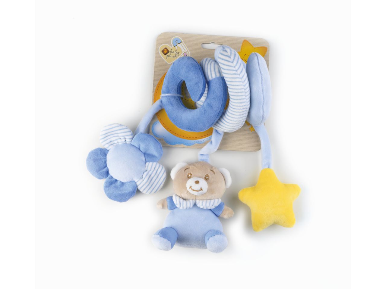 Orsetto spirale giocagio babycare misura 32cm