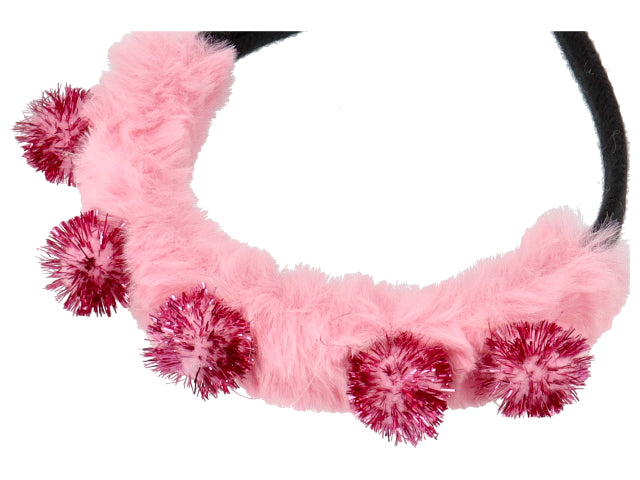 Cerchietto pelo c/pon pon lurex fd31660