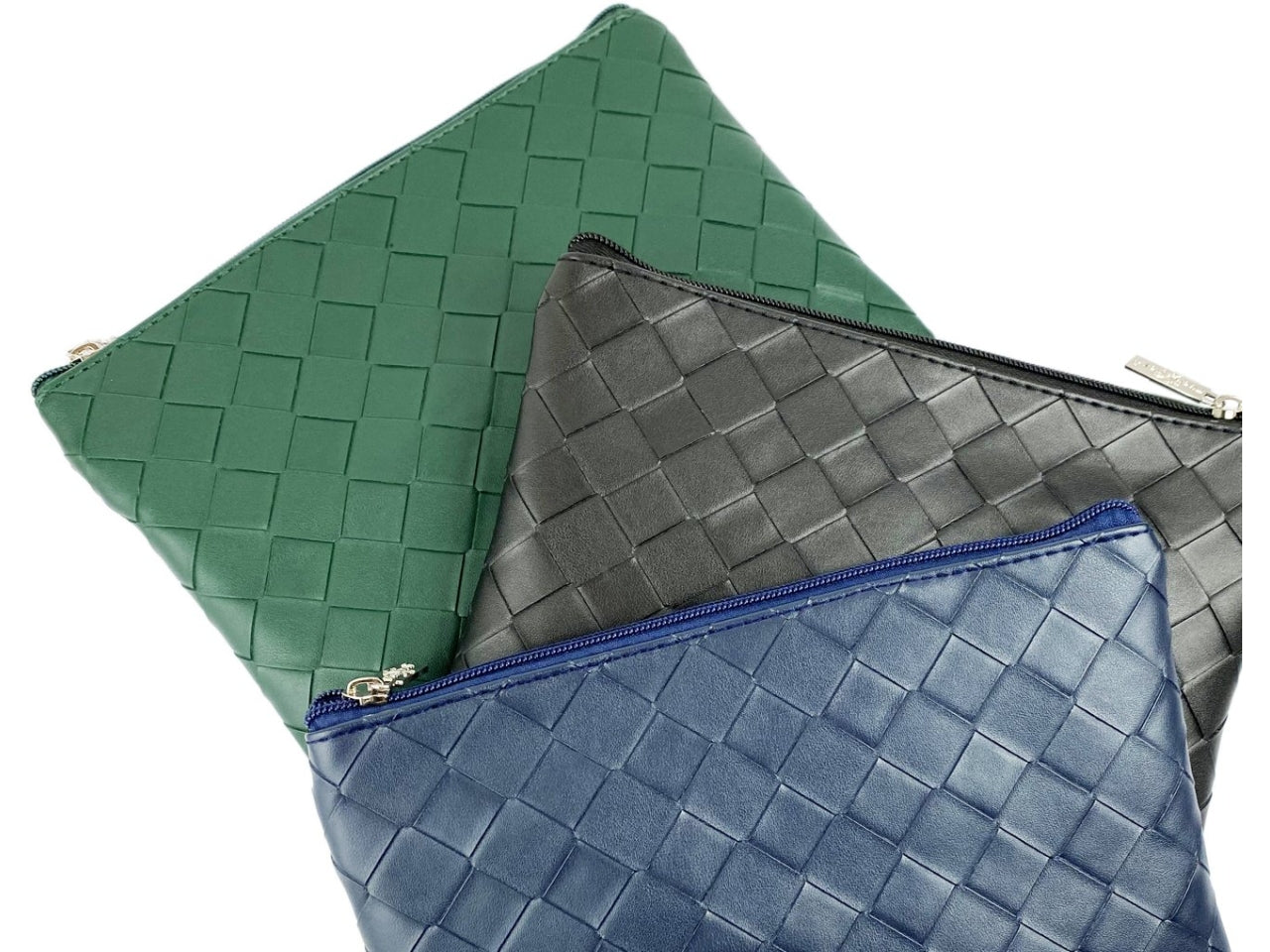 Pochette polo play effetto intrecciato