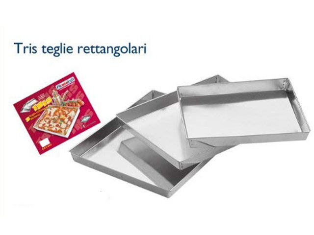 Teglie rettangolari 3 pezzi 402