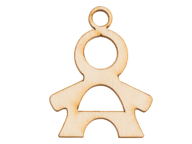 App.legno bimbo 4cm 12 pezzi 1130045