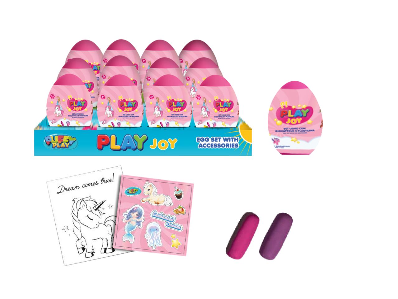 uovo plastilina e gioco bimba gl0079