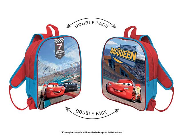 Cars zainetto double face 30cm. ca0229