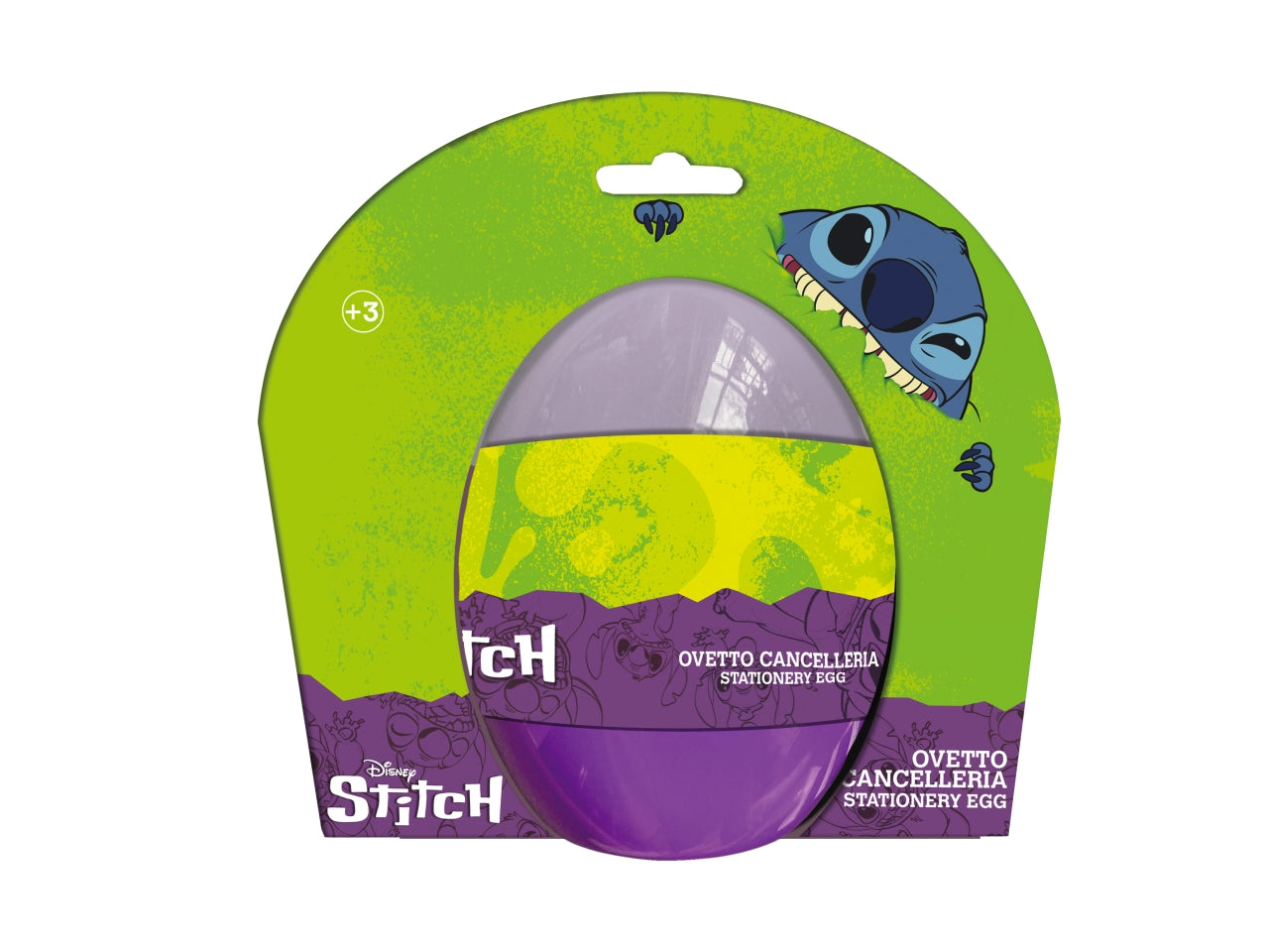 Kit colori per bambini Lilo e Stitch, ideale per colorare e disegnare, con personaggio Disney junior - 20cm x diametro 10cm - MC Group