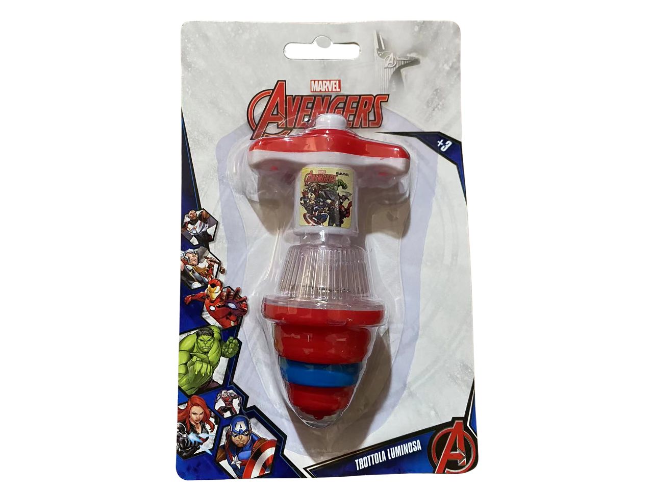 Avengers trottola luminosa