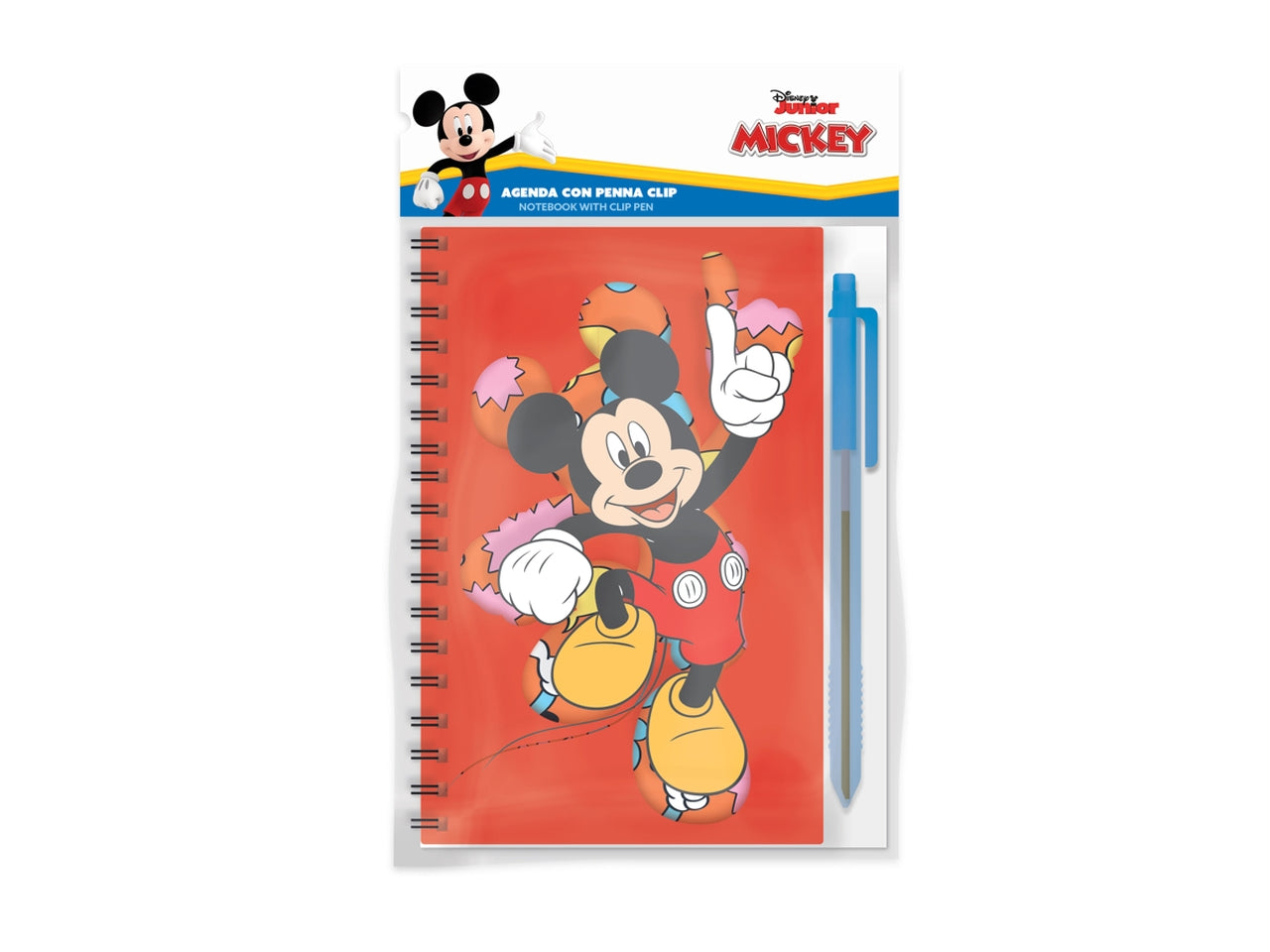 Mickey notes con penna blu 14x11 cm - M.C. srl