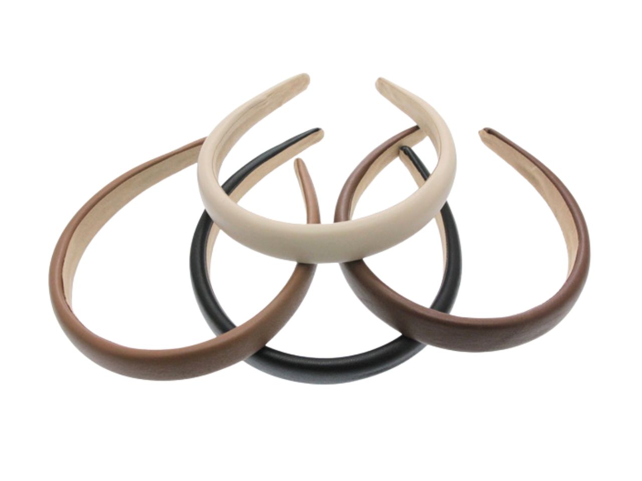 Cerchietto pelle basic