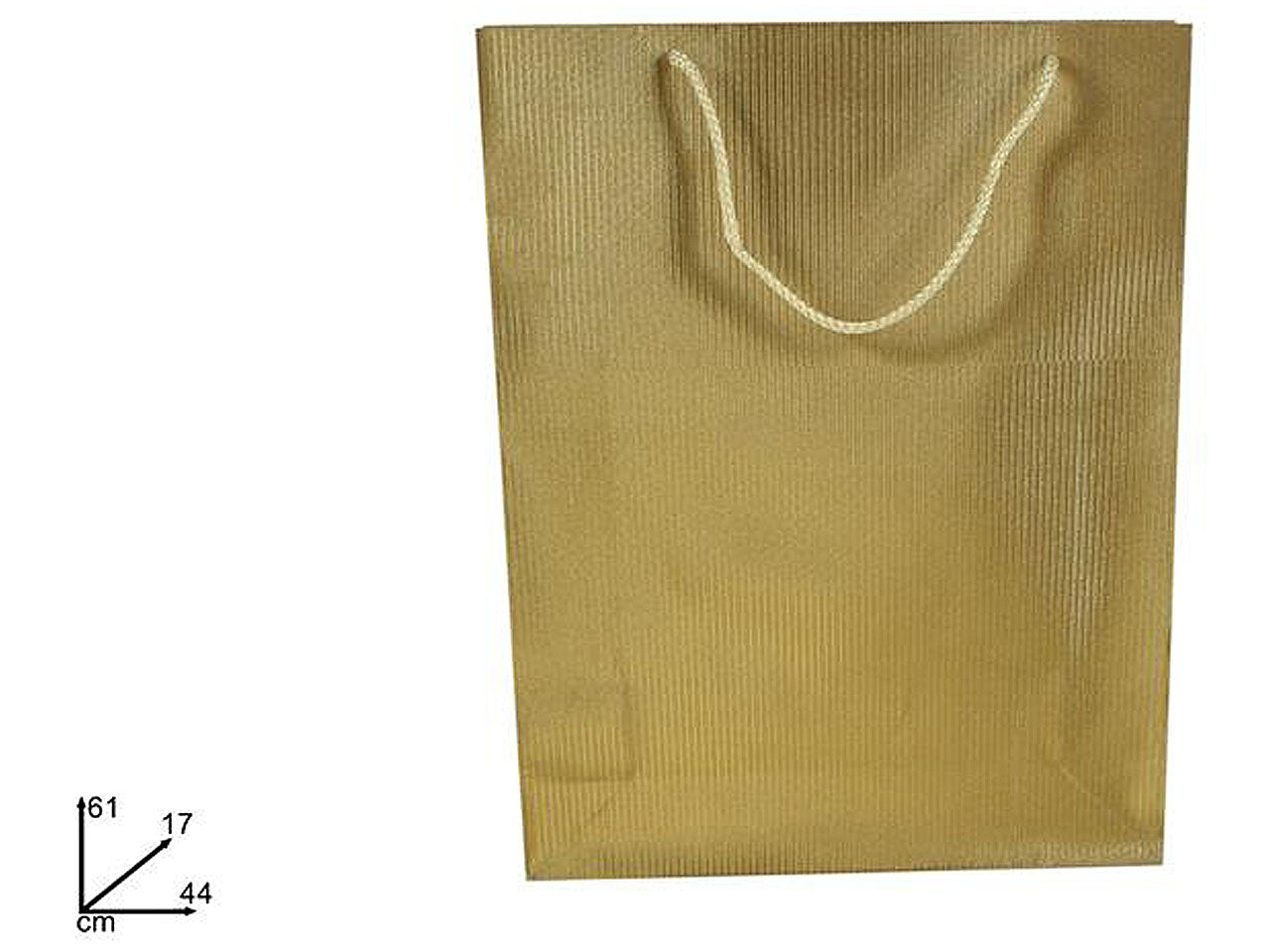 Busta rigata luc.61x44x17 oro gi006629f