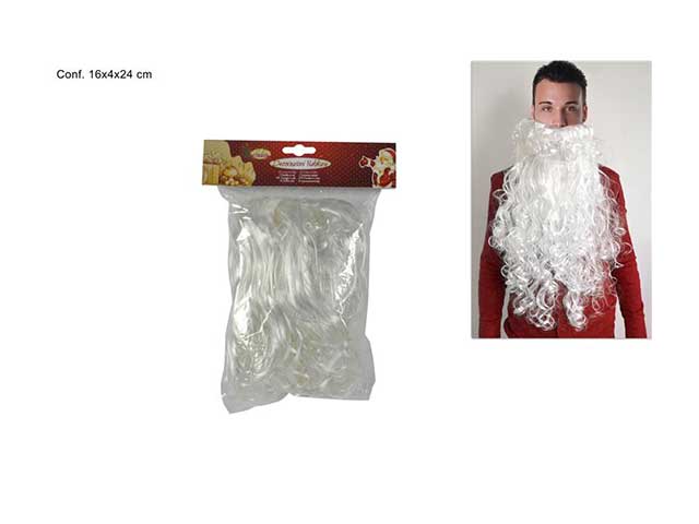 Barba babbo natale grande 21x4x28cm
